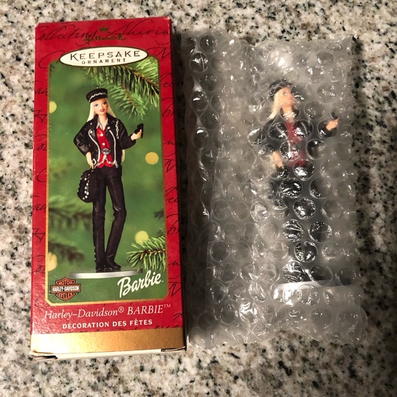 Hallmark Harley Davidson Barbie Ornament New 2000 - Picture 4 of 10